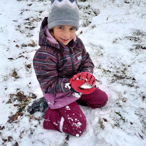 1b im Schnee