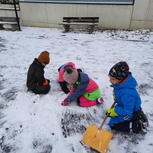 1b im Schnee