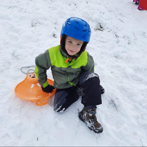 1b im Schnee