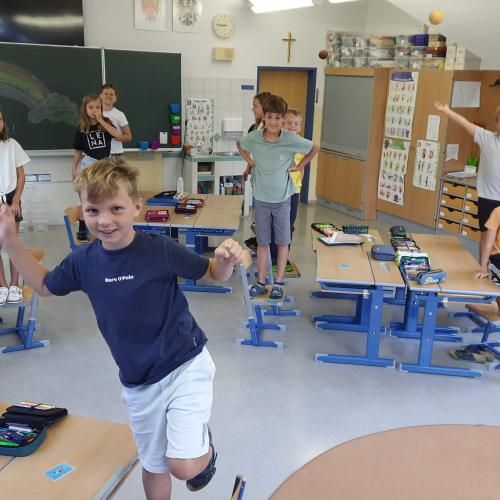 Schulbeginn 4b