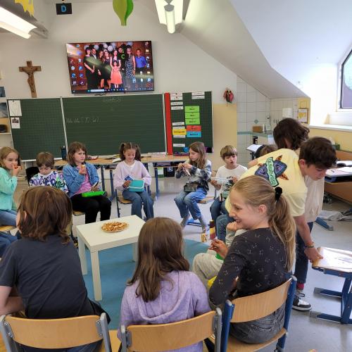 Besuch von meinen Großen