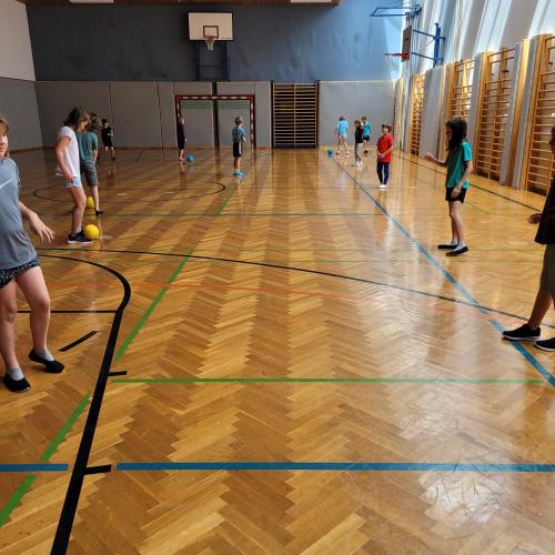 Fußball mit Theo und Ömer