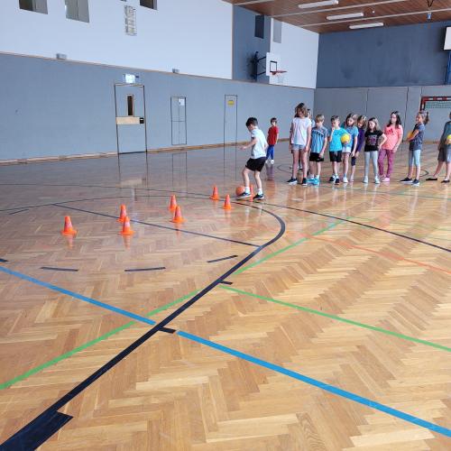 Fußball mit Theo und Ömer