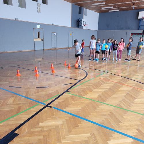 Fußball mit Theo und Ömer