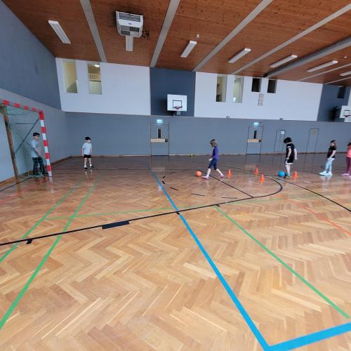 Fußball mit Theo und Ömer