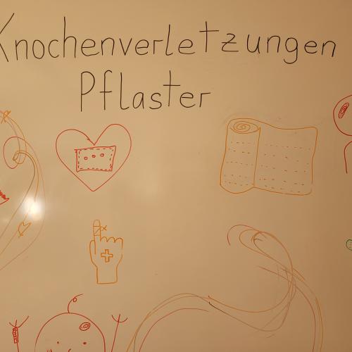 Besuch an der MS KL
