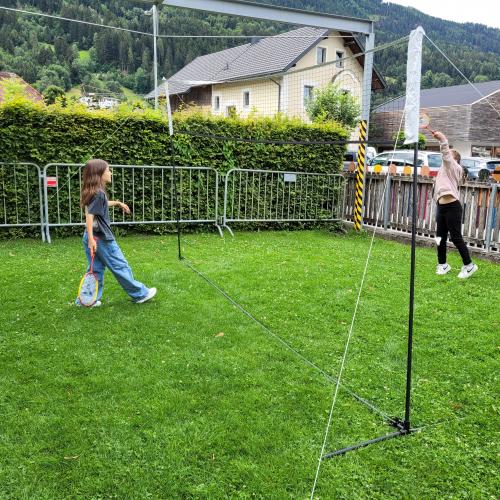 Schulfest Tennisstation