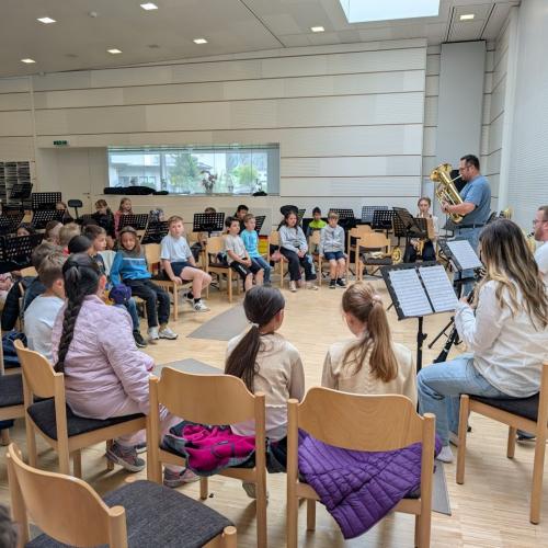 Besuch Musikkapelle