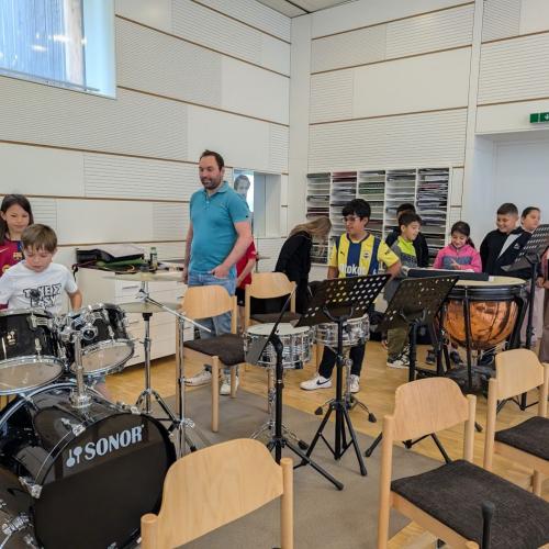 Besuch Musikkapelle