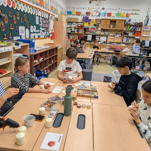 3b Weihnachtsbasteln