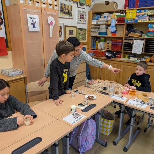 3b Weihnachtsbasteln