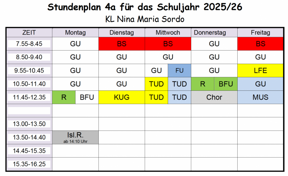 Stundenplan_4a_Nina